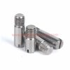 China Supplier 304 Stainless Steel Din 427 Slotted Headless Screws Parallel Pins With External Thread