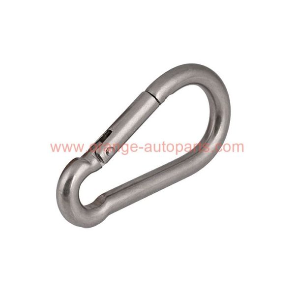 China Supplier 304 Stainless Steel Din 5299c Spring Snap Hook Carabiner