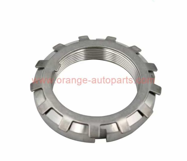 Factory Customized 304 Stainless Steel Din 981 Shaft Tap Lockwasher And Round Slotted Nut For Bearing