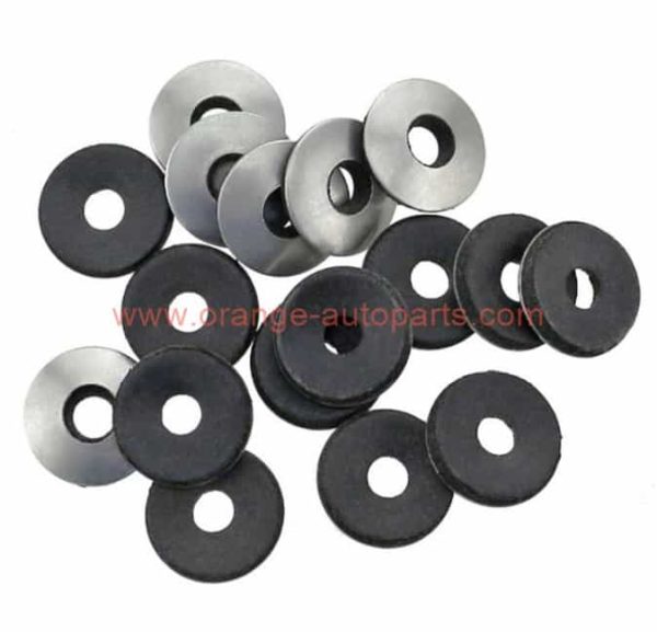 China Supplier 304 Stainless Steel Dust-proof Waterproof Ring Shim Round Rubber Seal Conjoined Gasket Epdm Composite Washers