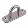 China Manufacturer 304 Stainless Steel M5 M6 M8 Eye Pad Plate Ceiling Wall Mount U Hook Anchor For Yoga Swing Suspension Strap