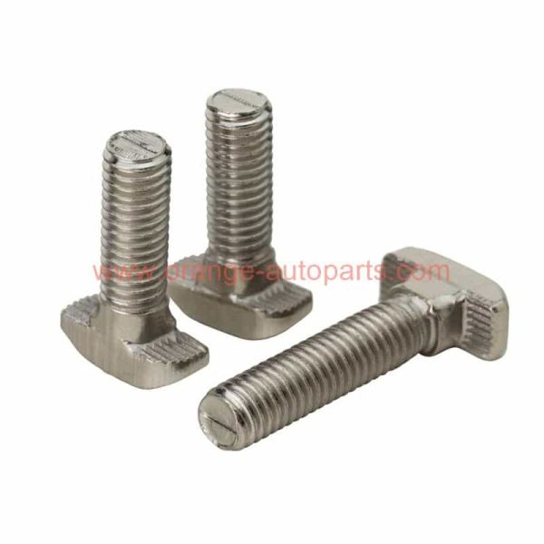 Factory Customized 304 Stainless Steel M5 – M8 T Hammer Head Bolts For Aluminum Profiles