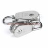 China Supplier 304 Stainless Steel Single Swivel Lifting Wire Rope Pulley