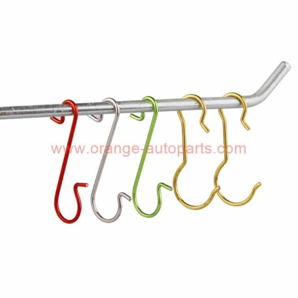 Wholesale Price 30mm Christmas Ornament Hooks Stocking Holder Hook Clips Metal Hanger S Hook Light