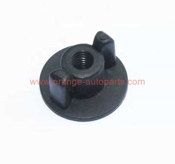 Factory Customized 30mm Diam. Black For M6 M8 M10 Speical Plastic Butterfly Wing Knob Screw Nut