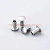 China Supplier 4*8 Carbon Steel Nickel Plating Flat Round Head Semi Tubular Rivets