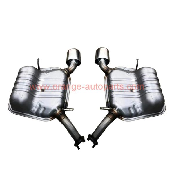China Factory 409 Stainless Steel Rear Exhaust Bot On Muffler For Chevrolet Captiva 2.4 Hotsale