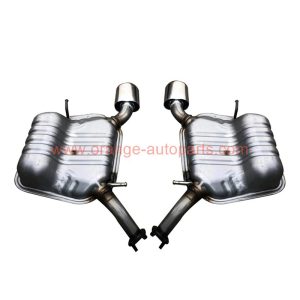 China Factory 409 Stainless Steel Rear Exhaust Bot On Muffler For Chevrolet Captiva 3.2