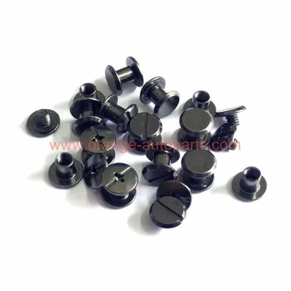 Wholesale Price 4mm – 100mm Black Chicago Screw Male And Female Screw Book Binding Post Screw M3 M4