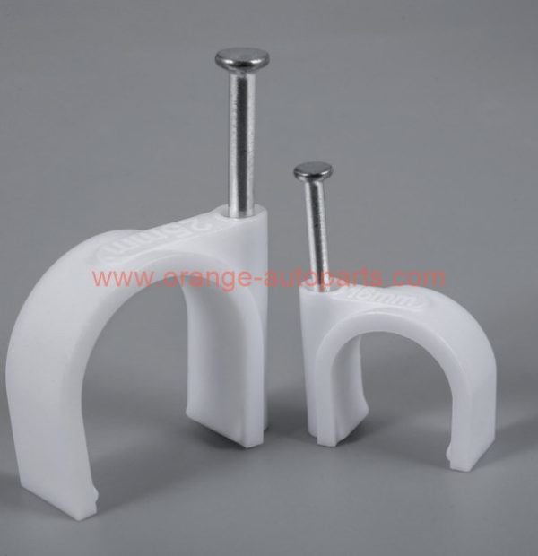 Factory Customized 4mm-32mm Plastic Round Square Wall Circle Electric Wire Cable Holding Clip