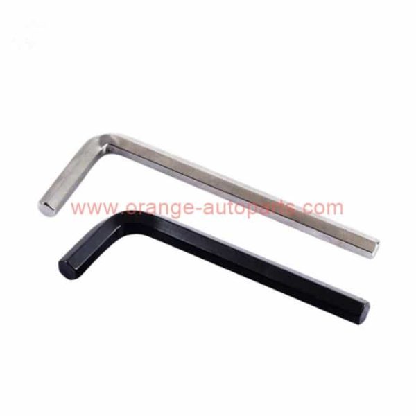 Wholesale Price 4mm Black L-shaped Hex Socket Allen Key Wrench With Flat End Din 911