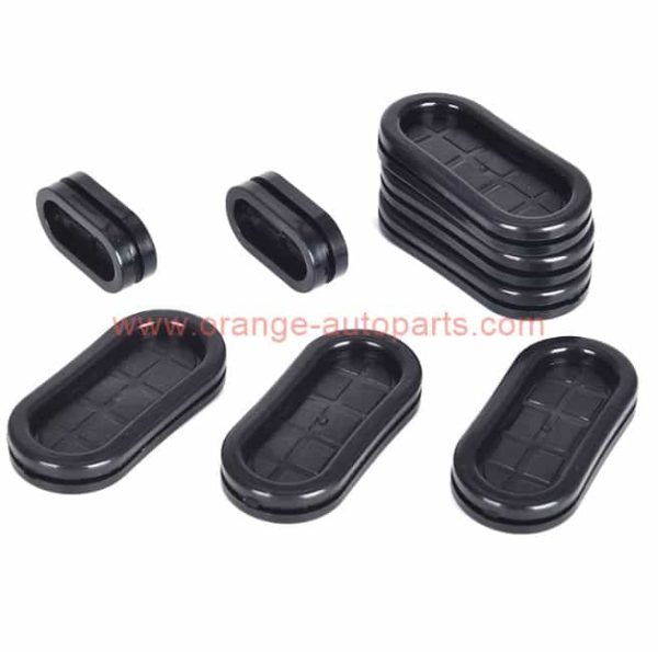 China Manufacturer 5/8" 13/16" 7/8" 1" 1-3/16" 1-1/2" Double Sided Oval Rubber Hole Plug Grommet