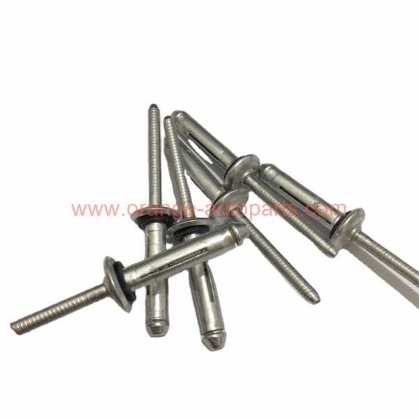 China Supplier 5.0mm All Aluminum Bulbex Blind Countersunk Head Tri-fold Rivets Lantern Blind Rivet