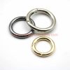 Factory Customized 50mm Large & Small Round O Ring Carabiner Clip Snap Hook Key Ring Buckle For Handbag