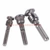 Factory Price 5mm 6.4mm 8mm 10mm Stainless Steel 304 Huck Bolt With Collar Ring Grooved Rivet Lock Bolt