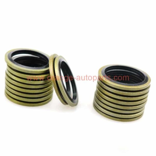 Factory Customized 6 – 60mm Bonded Seal Self Centering Sealing Washer Hydraulic Nitrile Rubber Oil