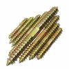 China Supplier 6*80 8*60 Furniture Double Sided Sharp End Wood Screw