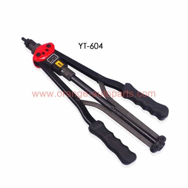 China Supplier 604 606 Double Handle Hand Rivet Nut Gun Manual Riveter Riveting Tool For M3 – M12