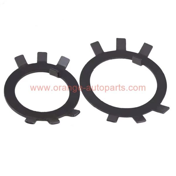 China Supplier 65mn Black Oxide Tab Washers Stop Washer For Slotted Round Lock Nuts