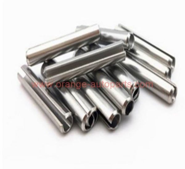 China Manufacturer 6mm 8mm Stainless Steel Slotted Spring Pins