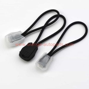 Factory Customized 6mm White Black Or Color Nylon Rope Buckle Plastic Cord End Stopper