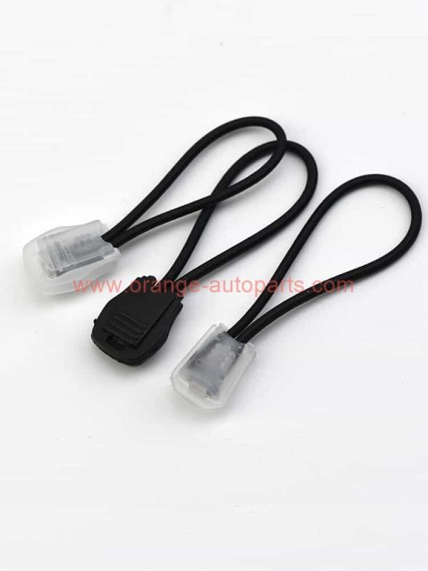 Factory Customized 6mm White Black Or Color Nylon Rope Buckle Plastic Cord End Stopper