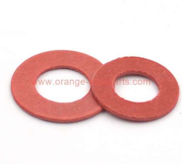 Factory Customized 6mm X42mmx25mm Red Fiber Vulcanized Insulation Paper Washers Red Fiber Washer For Electronic