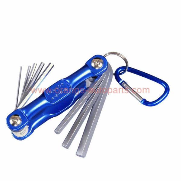 Wholesale Price 8 In 1 Multi-functional Screwdriver Repair Tools Kit Folding Hex Allen Key Wrench Set