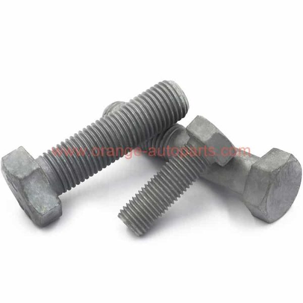 Factory Customized 8.8 Grade Hdg M8 – M36 Hot Dip Galvanized Din 933 Hex Bolts