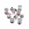 Wholesale Price 8mm 10mm Stainless Steel 304 Flat Head Cambered Head Chicago Screws For Leather Belt Buckle