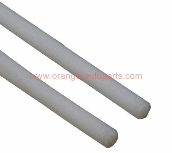 Factory Customized 8mm 12mm Nylon Pa66 Plastic Full Thread Rods Bolts