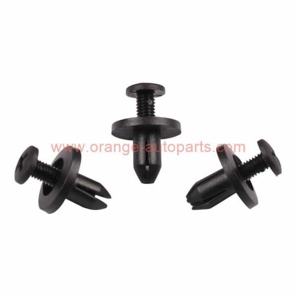 Factory Customized 8mm Auto Body Plastic Fasteners And Clip Automotive Bumper Rivet Fixing Clip Plastic Parts For Auto Cars Machine