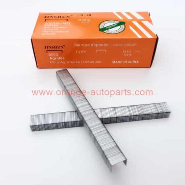 Wholesale Price 8mm Heavy Duty 131/8 Staples Staple Pins For 1008f Manual Staple Gun 5/16''