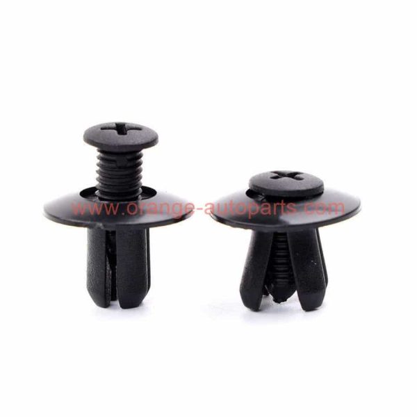 Wholesale Price 8mm Plastic Rivet Fasteners Auto Body Fastener Push Clip For Car Bumper