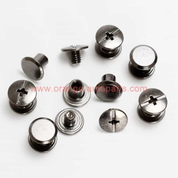 Factory Customized 9.5*5*6mm Custom Chicago Screw Set Tek Lok Screw Set 5x6mm For Diy Kydex Sheath Hand Tool Parts