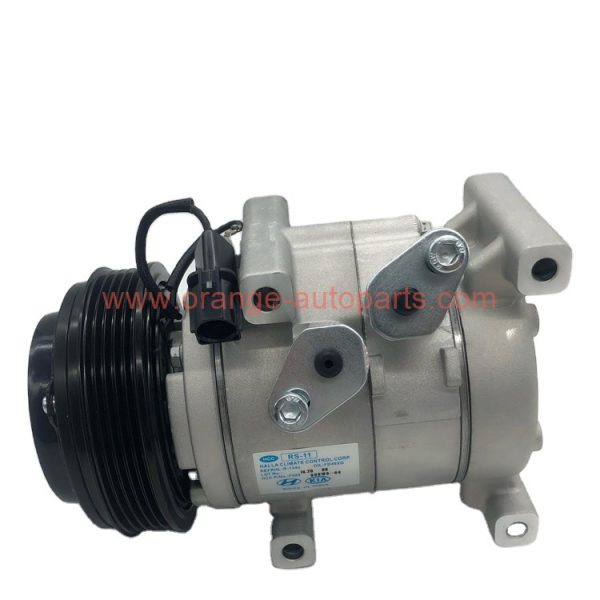 China Manufacturer 95200-76ka1 97701-b4000 5PK Rs11 Compressor For Hyundai I10