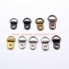 Factory Customized 9x14mm Mountaineering Buckle Copper Installation Nail With Rivets Climbing Shoe Strap Buckle Bag D Ring Buckle