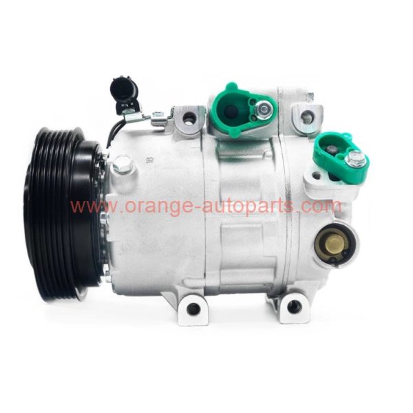 China Manufacturer AC Compressor Pump Pv6 For Hyundai Embera Nf Sonata Stafe Patrol Lotz 97701-3k220