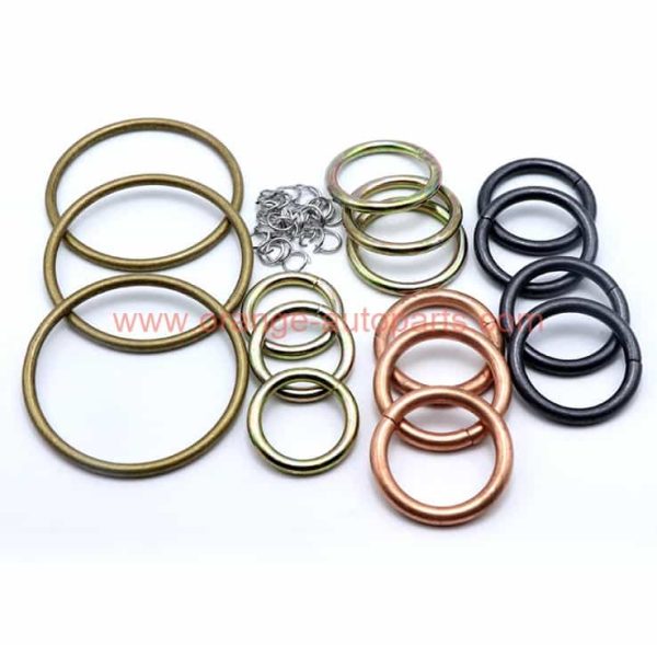 China Manufacturer Alloy Steel Brass Antique Silver Welded O Round Rings