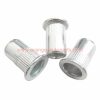 China Manufacturer Aluminum M6 Flat Head Rivet Nut,Rivnut Insert Blind Nut Rivet Pop Nut M6