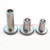 Factory Customized Aluminum Steel Flat Head Semi Hollow Rivets