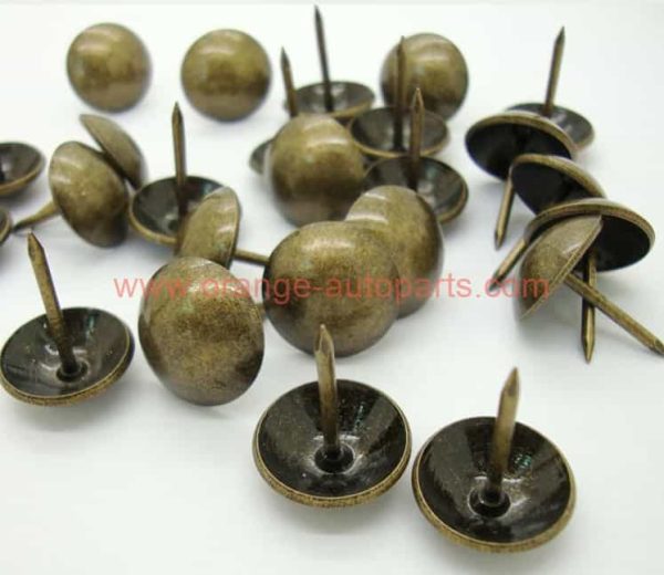 China Manufacturer Antique Bronze Furniture Sofa Nail Upholstery Thumb Tacks