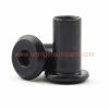 Factory Customized Black Oxide Hex Socket Furniture Joint Connector Threaded Barrel Nut Fasteners Sleeve Nut