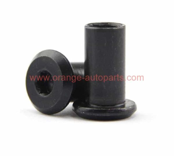 Factory Customized Black Oxide Hex Socket Furniture Joint Connector Threaded Barrel Nut Fasteners Sleeve Nut