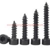 Factory Customized Black Oxide Hexagon Socket Cap Head Self-tapping Screws