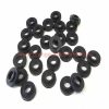 China Supplier Black Plastic Top Hat Washers Nylon Shoulder/insulating Washers