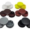 Factory Customized Black White Nylon Plastic Waterproof Hole Plug Round Snap Panel Wall Dust Cover Plugs