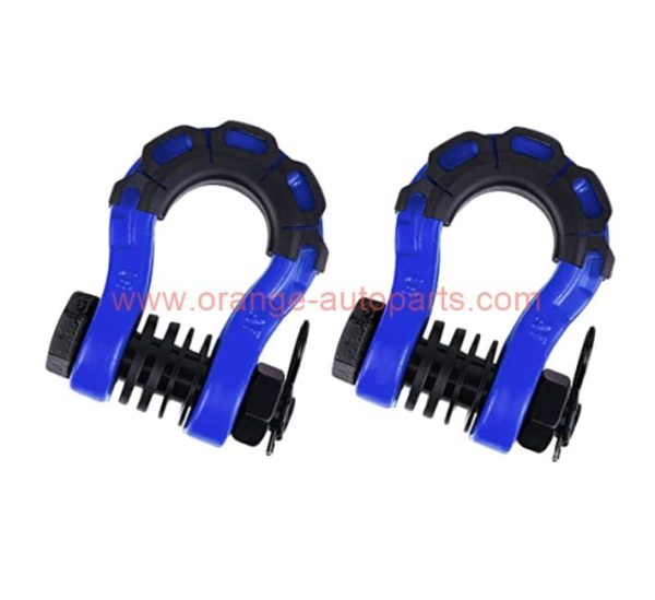 China Manufacturer Bolt And Nut Shackle Heavy Duty D Type Shackles For Tow Strap Winch Off Road Vehicle Recovery