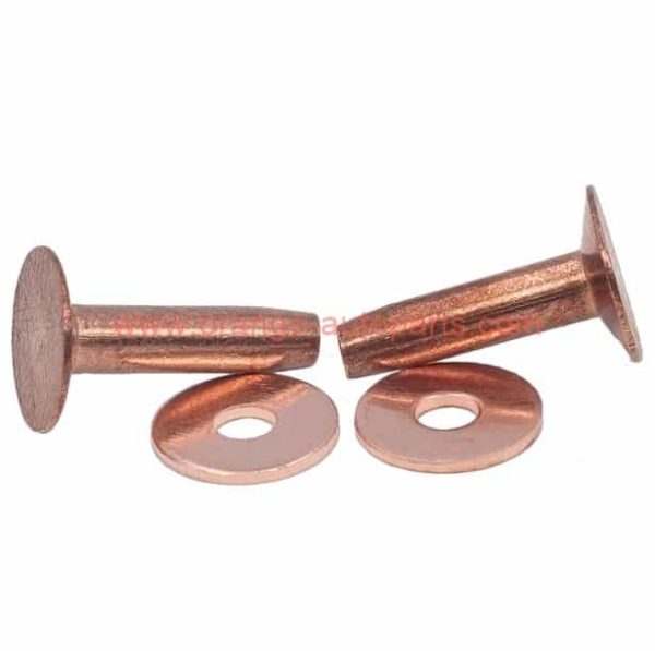 China Manufacturer Brass Copper Aluminium Rivets And Burrs