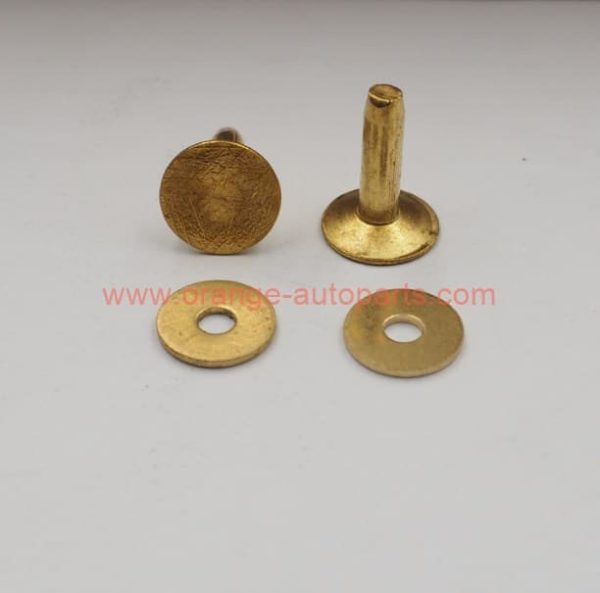 China Manufacturer Brass Copper Aluminium Rivets And Burrs